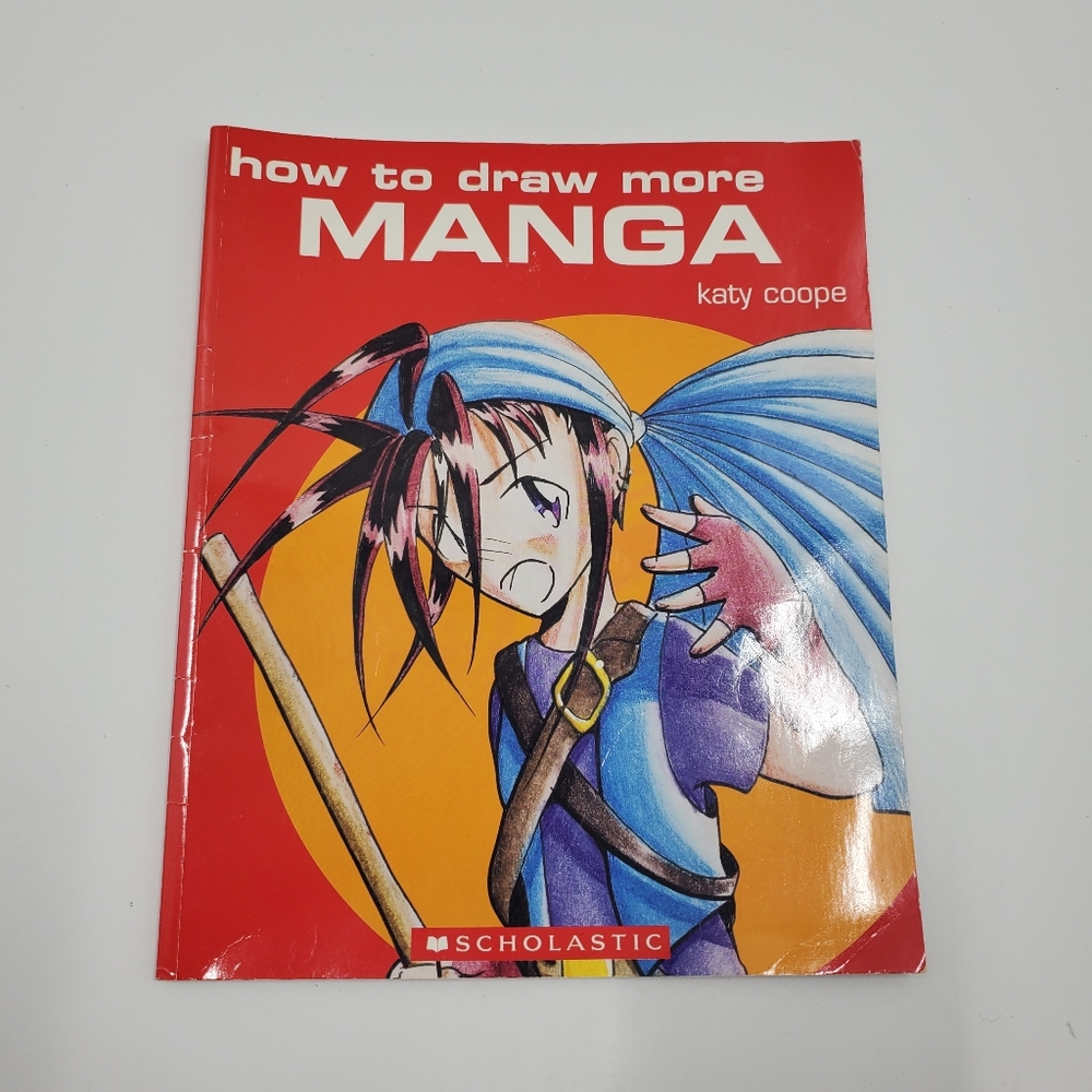 How to Draw Manga By Katy Coope Book Red